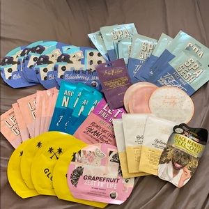 Set of 43 Face Masks - VS Pink, Shea Moisture, etc